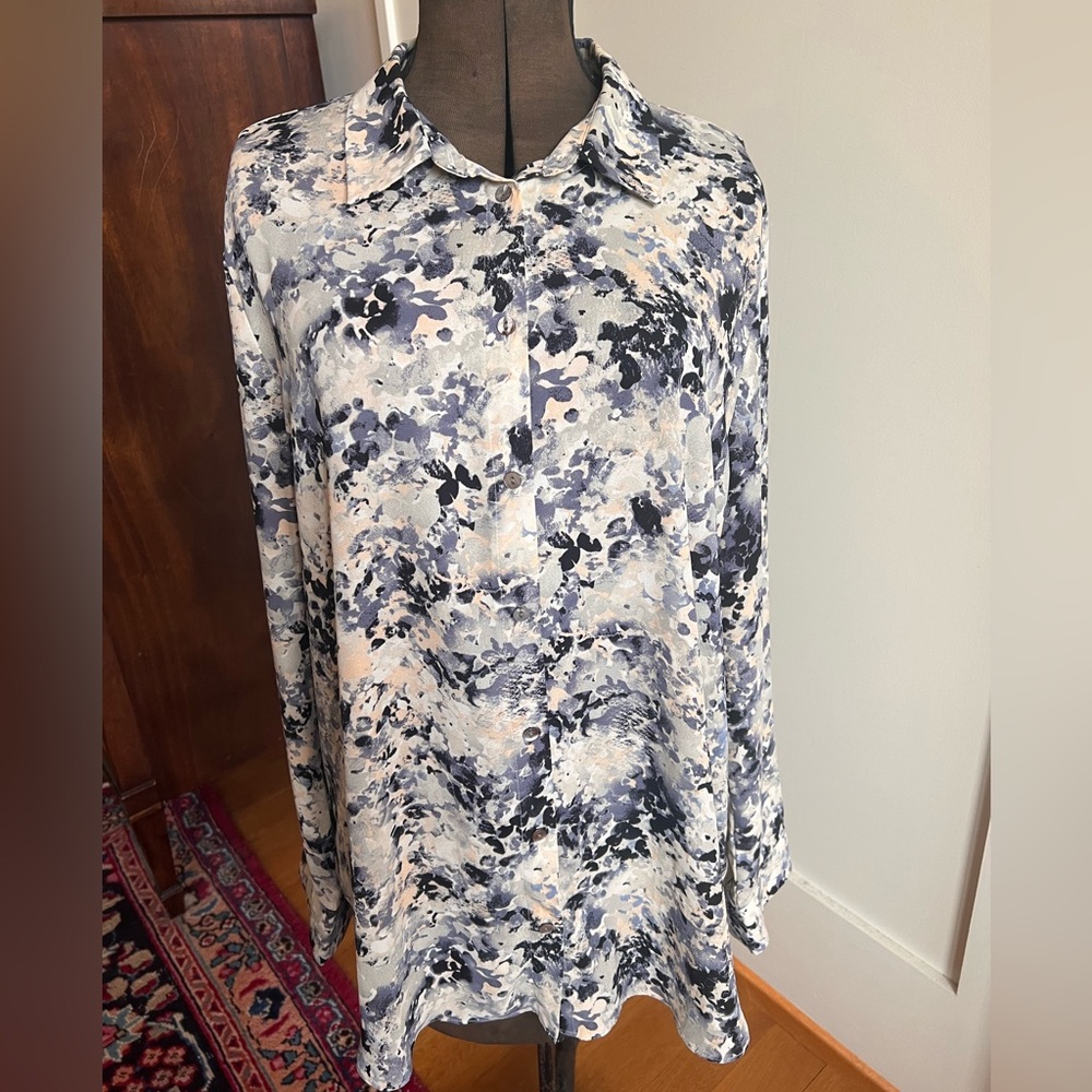 Rachel Zoe dressy button-down blouse